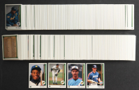 1989 Upper Deck Baseball Card Complete Set with (800) Cards with Dale Murphy #357, Randy Johnson #25 RC, John Smoltz #17 RC, Ken Griffey Jr . #1 RC at PristineAuction.com