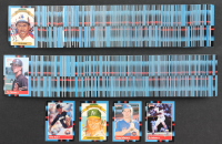 1988 Donruss Baseball Complete Set of (660) Cards with Tom Glavine #644, Roberto Alomar #34 RC, Mark Grace #40, Roger Clemens #51 at PristineAuction.com