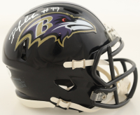 Odafe Jayson Oweh Signed Ravens Speed Mini Helmet (JSA) at PristineAuction.com