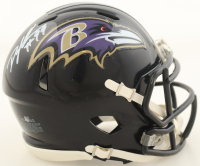 Odafe Jayson Oweh Signed Ravens Speed Mini Helmet (JSA) at PristineAuction.com