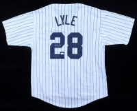 Sparky Lyle Signed Jersey Inscribed "77 AL Cy" (JSA) at PristineAuction.com