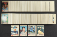 1983 Fleer Baseball Complete Set of (660) Cards with Tony Gwynn #360 RC, Ryne Sandberg #507 RC, Wade Boggs #179 RC, Cal Ripken #70 at PristineAuction.com