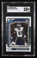 Quinyon Mitchell 2024 Donruss Optic #282 RR RC (SGC 10) at PristineAuction.com