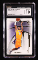 Kobe Bryant 2008-09 SP Authentic #89 (CGC 10) at PristineAuction.com