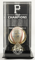 Roberto Clemente & Bill Mazeroski | 1960 World Series Champion Pirates ONL Baseball Team-Signed By (27) with 1960 Champions Display Case (JSA) at PristineAuction.com