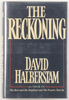 David Halberstam Signed "The Reckoning" First Edition Hardcover Book Inscribed "With Best Wishes" & "Nov 1987" (Beckett) at PristineAuction.com