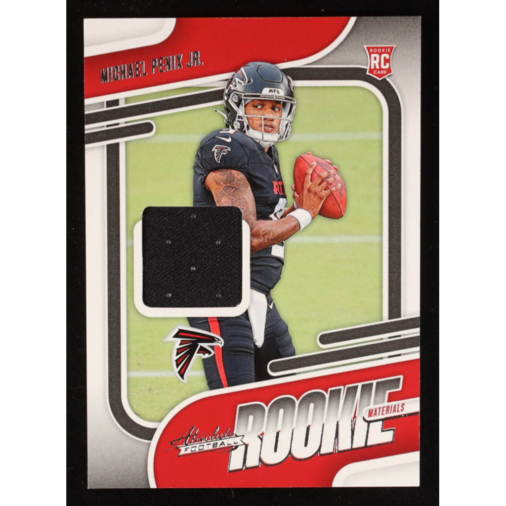 Michael Penix Jr. 2024 Absolute Absolute Rookie Materials #6 RC at PristineAuction.com