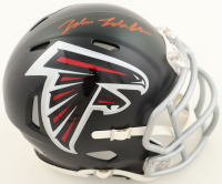 Jalon Walker Signed Falcons Speed Mini Helmet (Beckett) at PristineAuction.com