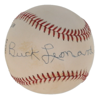 Buck Leonard Signed ONL Baseball (Beckett) at PristineAuction.com