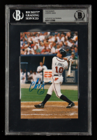 Chipper Jones Signed Braves 4x6 Photo (BGS) at PristineAuction.com