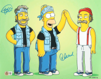 Cheech Marin & Tommy Chong Signed "The Simpsons" 11x14 Photo (Beckett) at PristineAuction.com