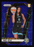 Angel Reese 2024 Panini Prizm WNBA Prizms Blue Velocity #147 RC at PristineAuction.com