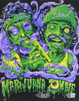 Cheech Marin & Tommy Chong Signed "Marijuana Zombie" 11x14 Photo (Beckett) at PristineAuction.com