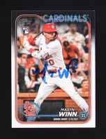 Masyn Winn Signed 2024 Topps Update #US272 RC (JSA) at PristineAuction.com
