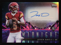 Jayden Daniels 2024 Topps Midnight Rookie Horizon Signatures #RHSJD RC at PristineAuction.com