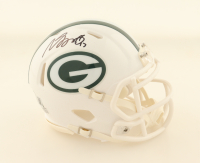 Davante Adams Signed Packers Alternate Speed Mini Helmet (Beckett) at PristineAuction.com