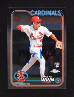 Masyn Winn Signed 2024 Topps #480 RC (JSA) at PristineAuction.com