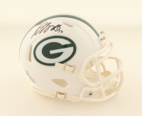 Davante Adams Signed Packers Alternate Speed Mini Helmet (Beckett) at PristineAuction.com