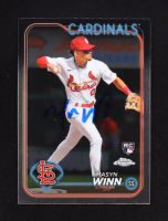Masyn Winn Signed 2024 Topps #480 RC (JSA) at PristineAuction.com
