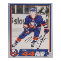 Jean-Gabriel Pageau Signed Islanders 8x10 Photo Card (Beckett) at PristineAuction.com