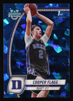 Cooper Flagg 2024-25 Bowman Chrome Sapphire University #16 RC at PristineAuction.com