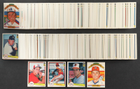 1982 Donruss Complete Set of (660) Baseball Cards with Cal Ripken Jr. RC #405, Nolan Ryan #419, Rickey Henderson #113, Ozzie Smith #21 at PristineAuction.com