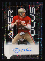 Joe Montana 2024 Leaf Metal Lazer Focus Autograph #LFAJM2 #04/20 at PristineAuction.com