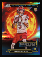 Jayden Daniels 2024 Topps Cosmic Chrome Planetary Pursuit Sun #PPSUJD RC at PristineAuction.com