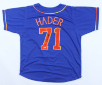 Josh Hader Signed Jersey (Beckett) at PristineAuction.com