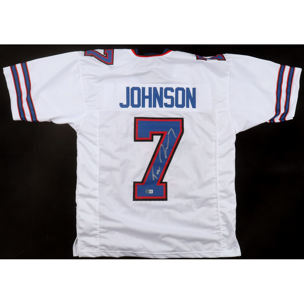 Taron Johnson Signed Jersey (Beckett) at PristineAuction.com