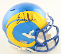 Eric Weddle Signed Rams Speed Mini Helmet (JSA) at PristineAuction.com
