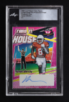 Xavier Worthy 2022 Leaf Valiant Take It To The House Autographed Pre-Production Prismatic Pink #NNO #1/1 RC at PristineAuction.com