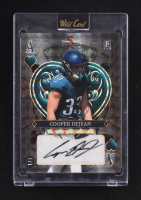 Cooper DeJean 2024 Wild Card 5 Card Draw Stacked Deck Autograph Ace Of Hearts Black Mosaic #SDHH-CDA #1/1 RC at PristineAuction.com