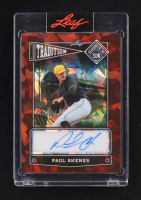 Paul Skenes 2025 Leaf Seasons In The Sun Tradition Autograph Bronze Crystal #TPS1 #28/30 at PristineAuction.com