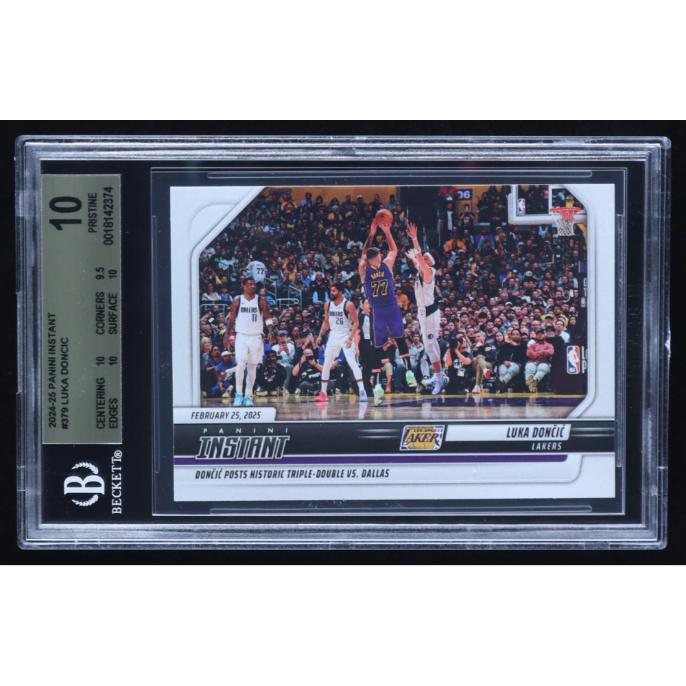 Luka Doncic 2024-25 Panini Instant #379 (BGS 10) at PristineAuction.com