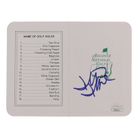 David Duval Signed Augusta National Golf Club Scorecard (JSA) at PristineAuction.com