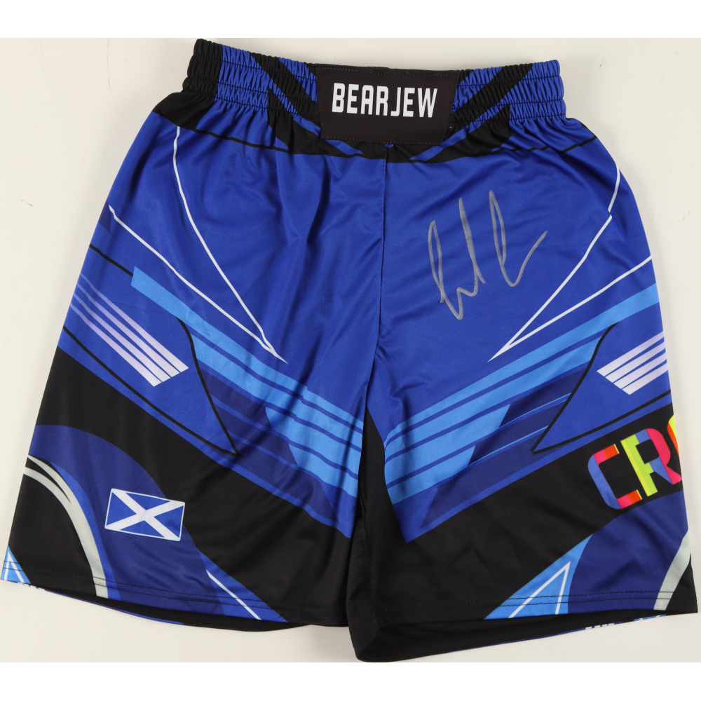 Paul Craig Signed "Bearjew" Custom Fight Shorts (PA) at PristineAuction.com