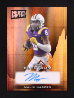 Malik Nabers 2024 Leaf Electrum Heavy Metal Autograph Bronze #HMA-MN1 #19/49 RC at PristineAuction.com