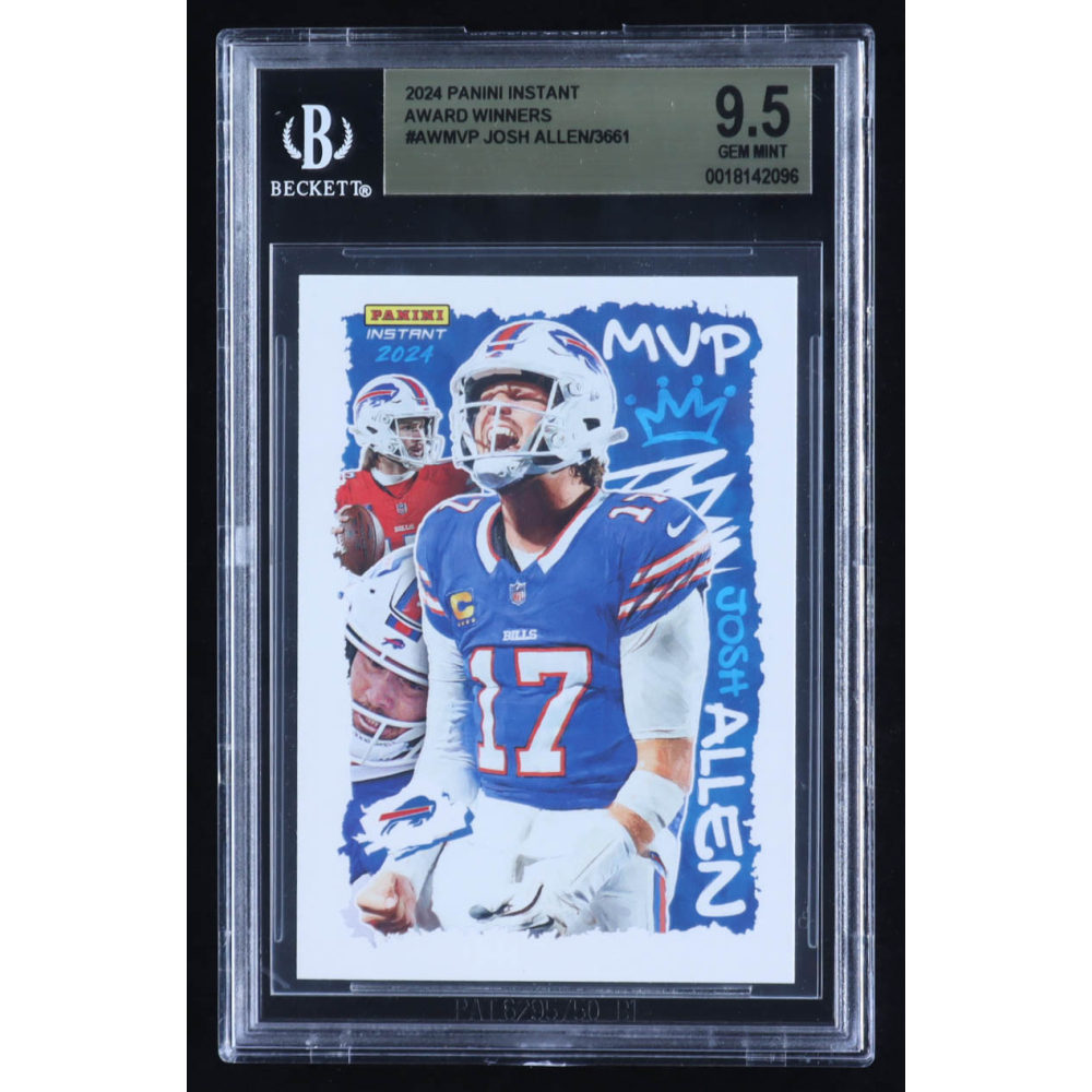 Josh Allen 2024 Panini Instant Award Winners #AWMVP (BGS 9.5) at PristineAuction.com
