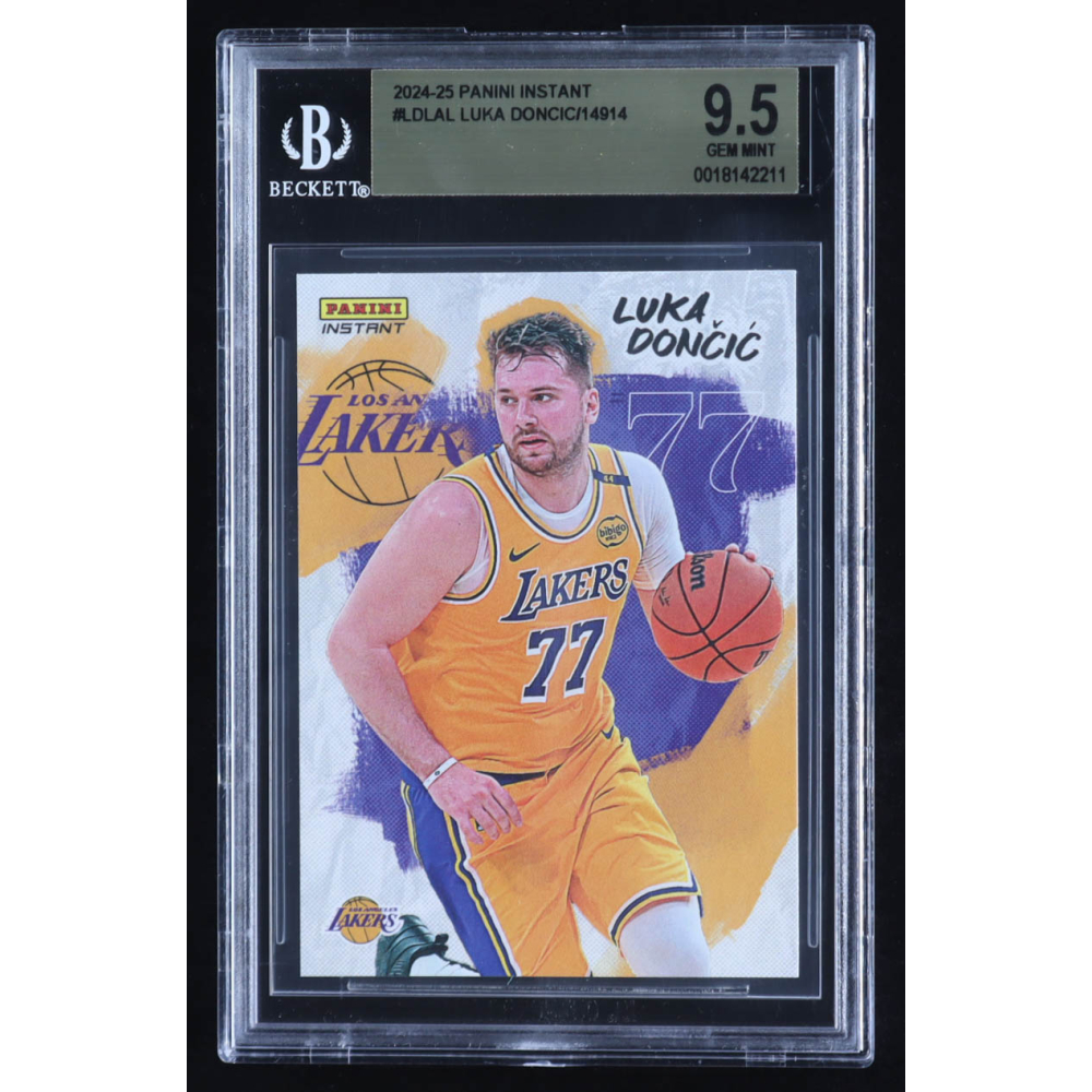 Luka Doncic 2024-25 Panini Instant #LDLAL (BGS 9.5) at PristineAuction.com