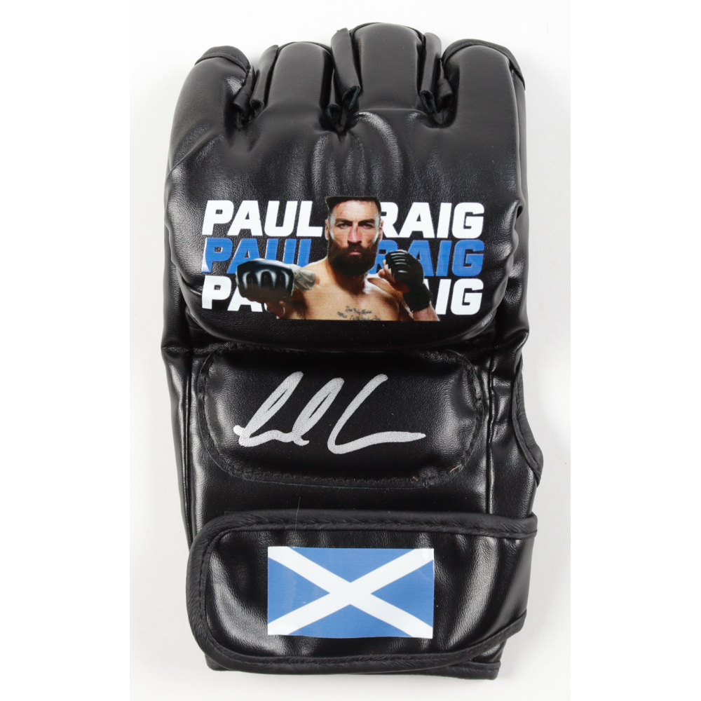 Paul Craig Signed Custom Scotland MMA Fight Glove (PA) at PristineAuction.com