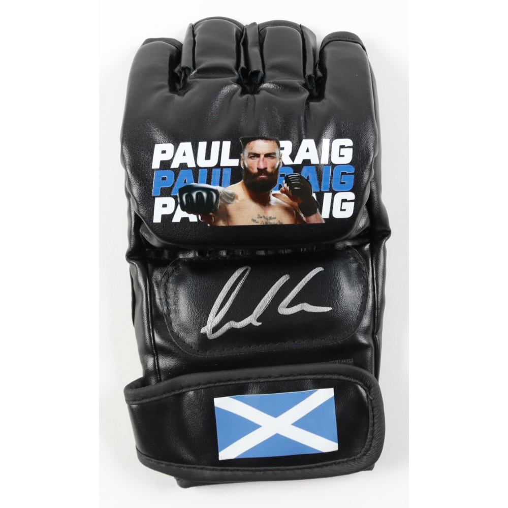 Paul Craig Signed Custom Scotland MMA Fight Glove (PA) at PristineAuction.com