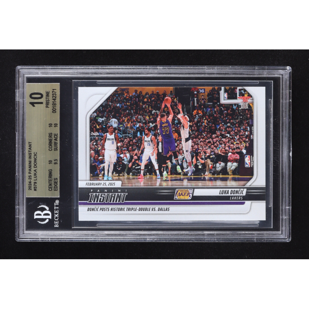 Luka Doncic 2024-25 Panini Instant #379 (BGS 10) at PristineAuction.com