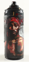 "CAN_2PAC" 2025 Spray Paint Can Original Art Piece By Tadas Zaicikas (TedyZet) (Zaicikas) at PristineAuction.com