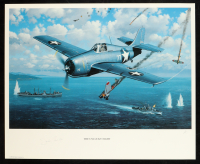 James E. Swett Signed "The Unlucky Eight" 18x22 Stan Stokes Lithograph (AIV) at PristineAuction.com