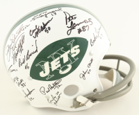 Joe Namath, Don Maynard, Matt Snell, Winston Hill | 1969 Jets Full-Size TK Suspension Helmet Team-Signed By (29) (Steiner) at PristineAuction.com