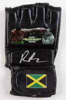 Randy Brown Signed Custom Jamaica MMA Fight Glove (PA) at PristineAuction.com