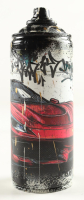 "CAN_RED FERARRI #1" 2025 Spray Paint Can Original Art Piece By Tadas Zaicikas (TedyZet) (Zaicikas) at PristineAuction.com