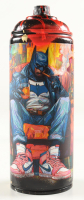 "CAN_BATMAN #5" 2025 Spray Paint Can Original Art Piece By Tadas Zaicikas (TedyZet) (Zaicikas) at PristineAuction.com