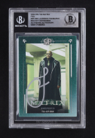 Lawrence Fishburne Signed 2024 WB The Matrix Foil #SP009 Morpheus (BGS) at PristineAuction.com